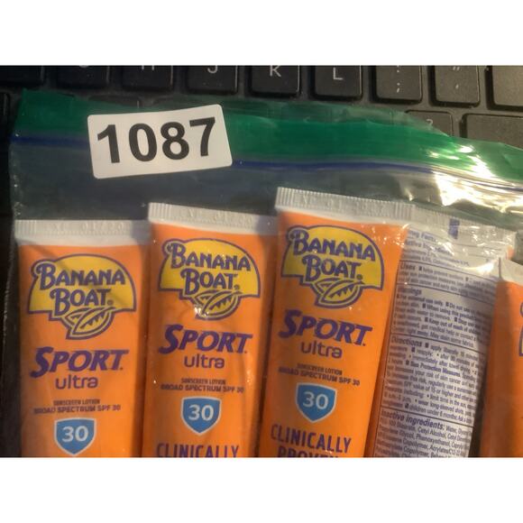 5x Banana Boat SPF 30 Sun Screen Lotion Travel Size Ultra Sport 1oz ea 5oz Total - Picture 6 of 6